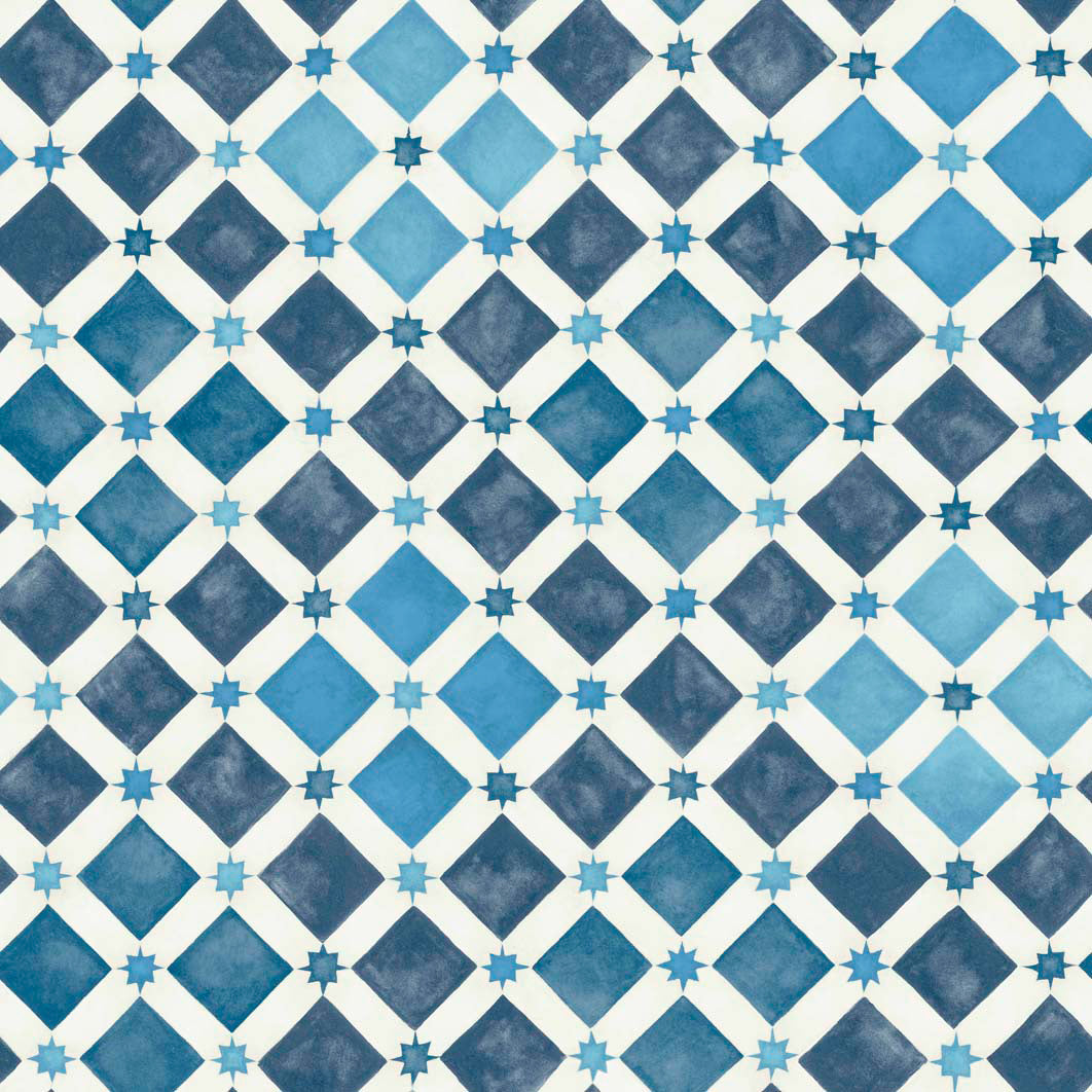 Zellige - China Blue and White