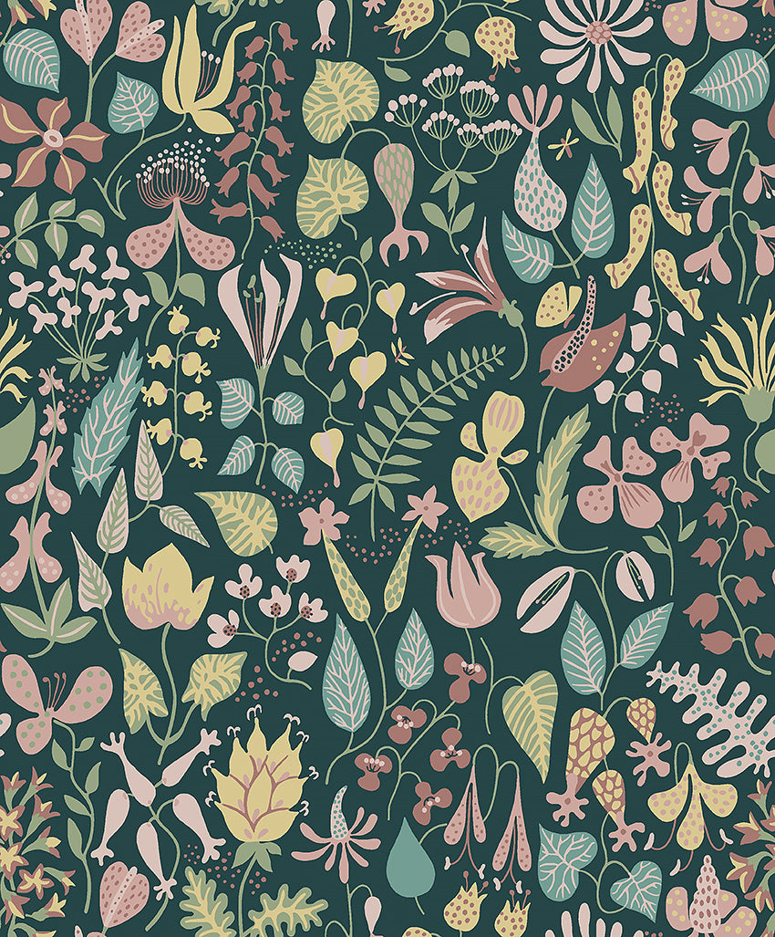 Stig Lindberg - Herbarium - Dark Green