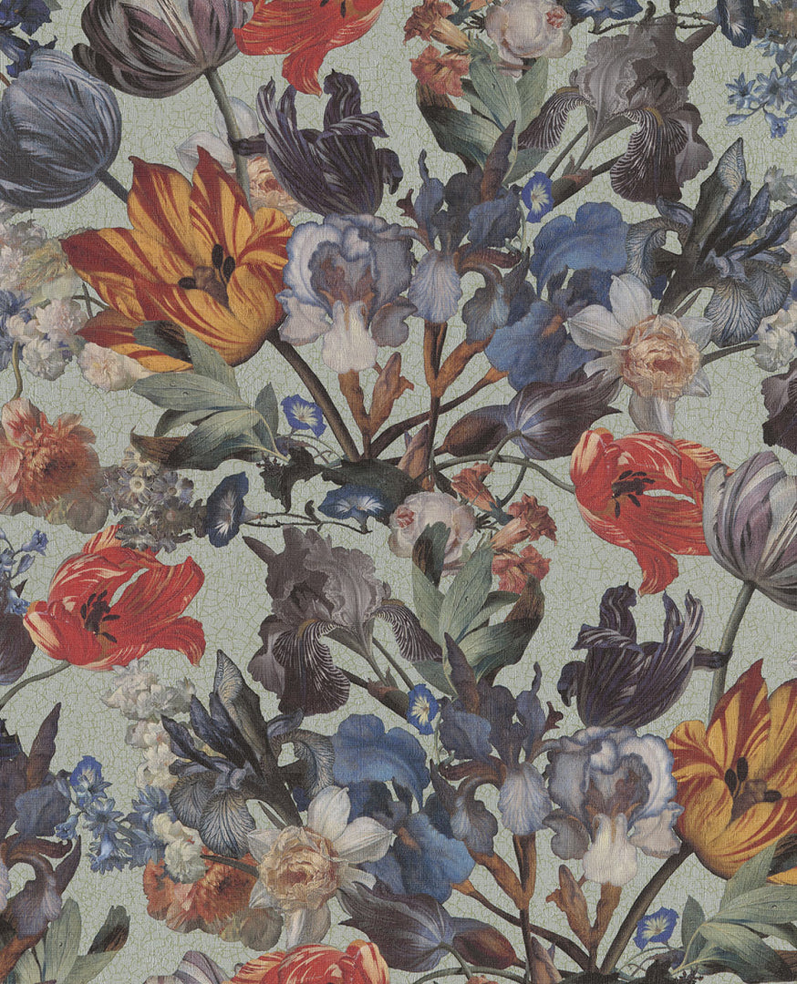 Masterpiece - Dutch Tulips - Light Blue