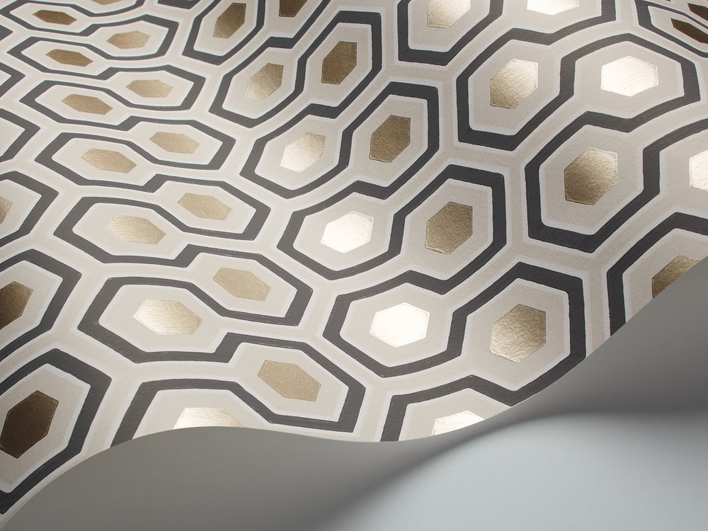 Hicks' Hexagon - Charcoal & Gilver