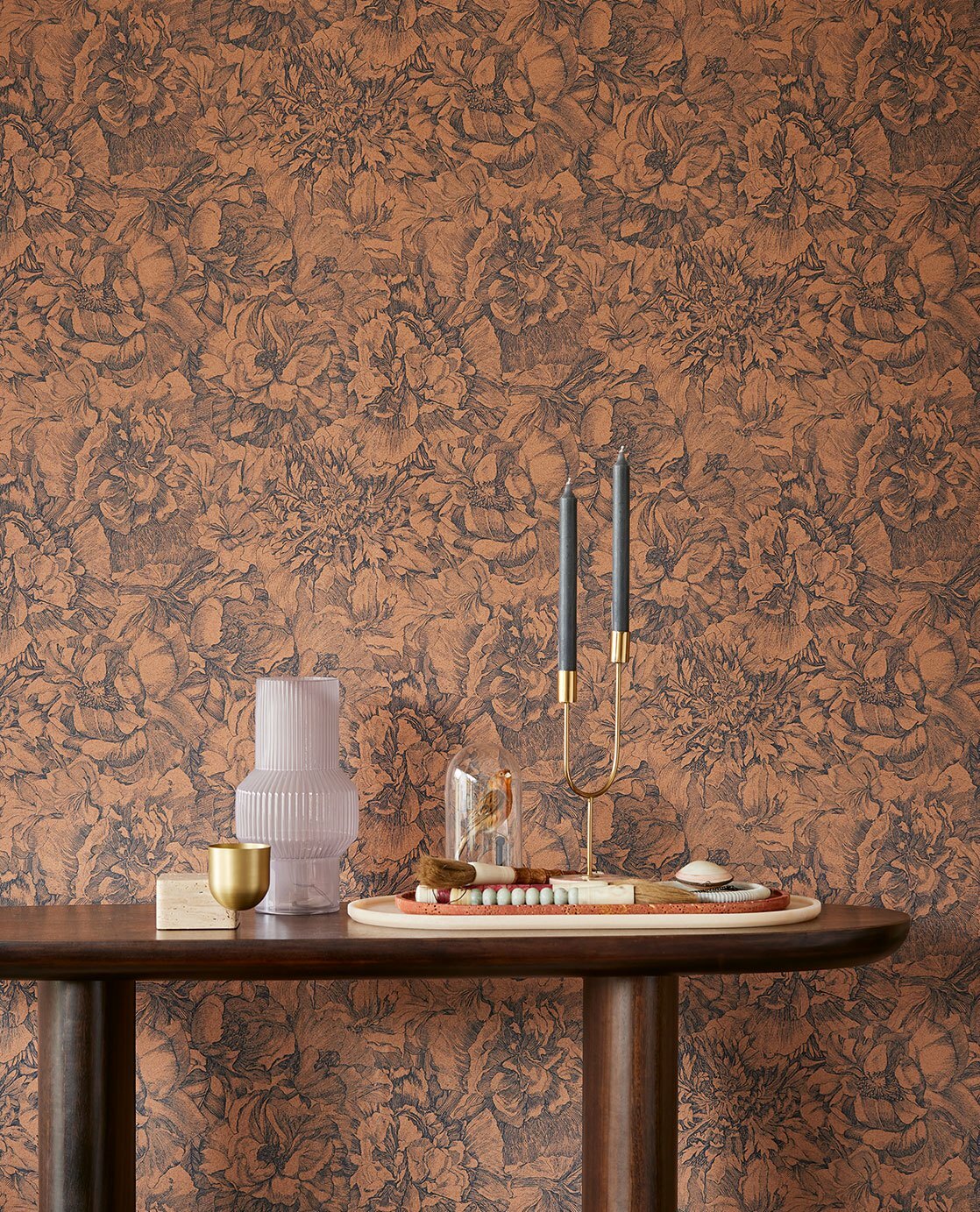 Flower Sketch - Terracotta