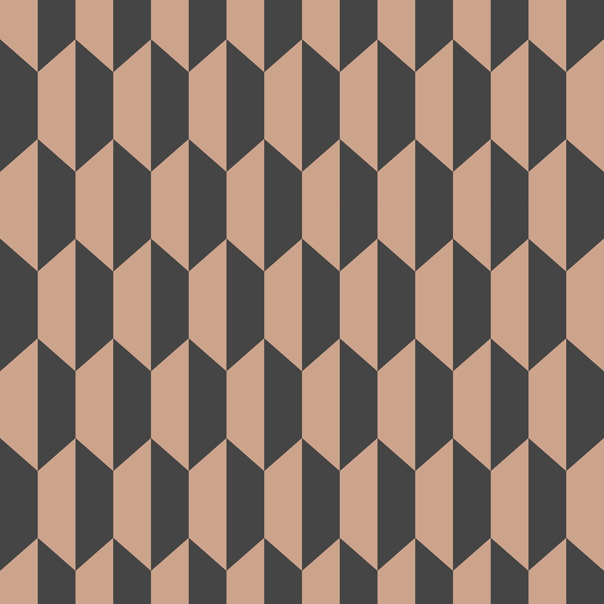Petite Tiles - Charcoal & Bronze