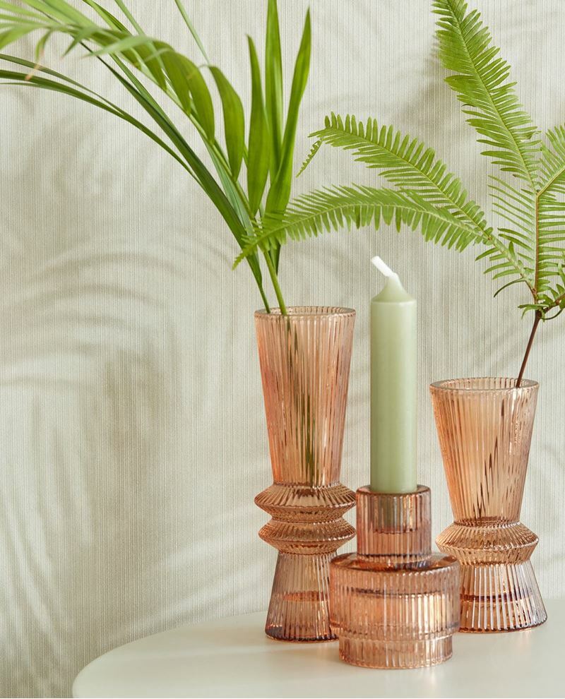 Blurry Palm Leaves - Off-White