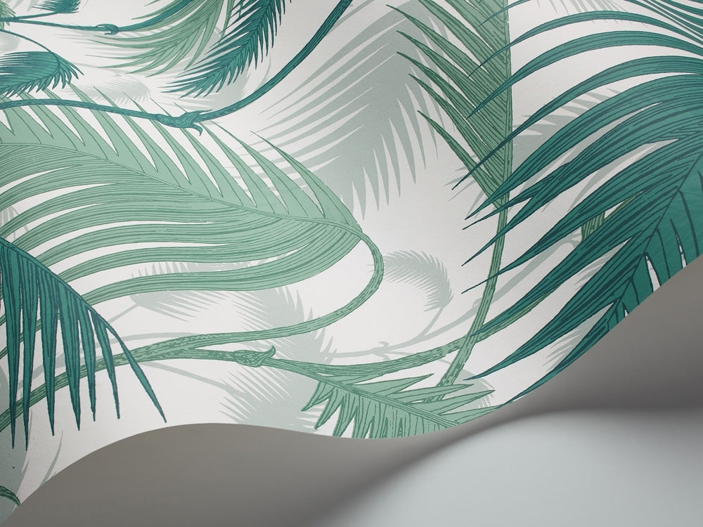 Palm Jungle - Teal & Viridian
