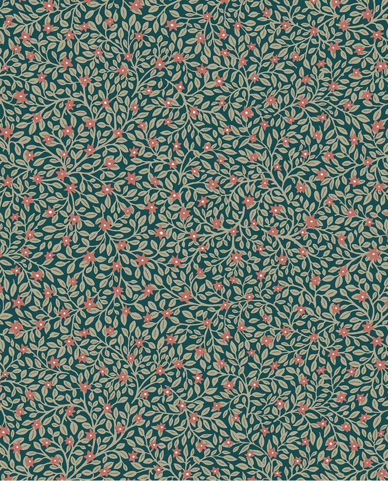 Little flowers - Teal