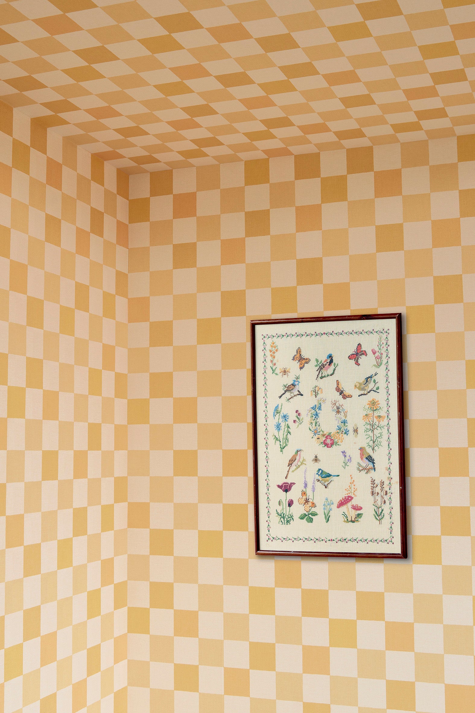 A Checkered Delight – Yellow