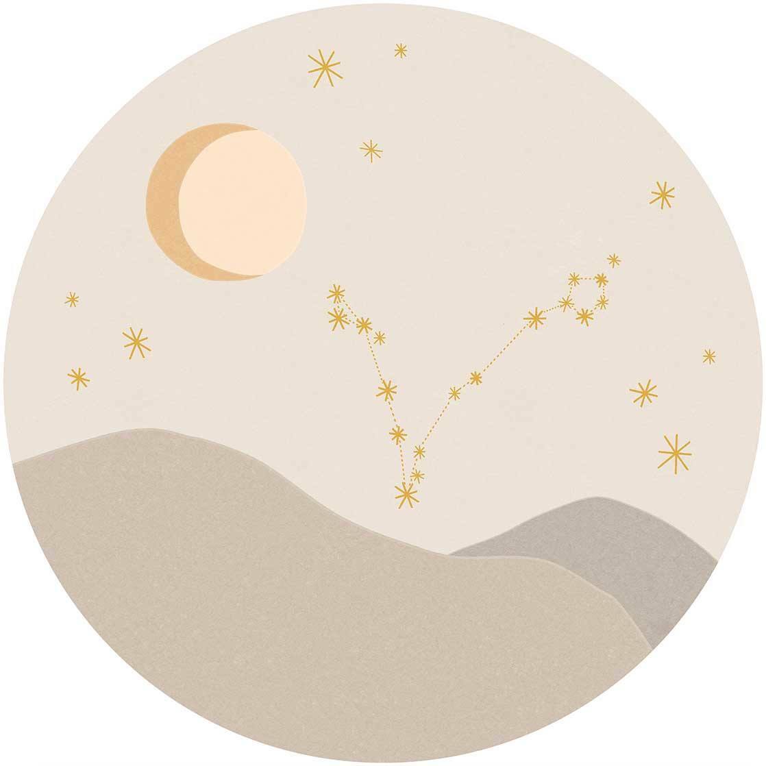 Zodiac Pisces - Beige