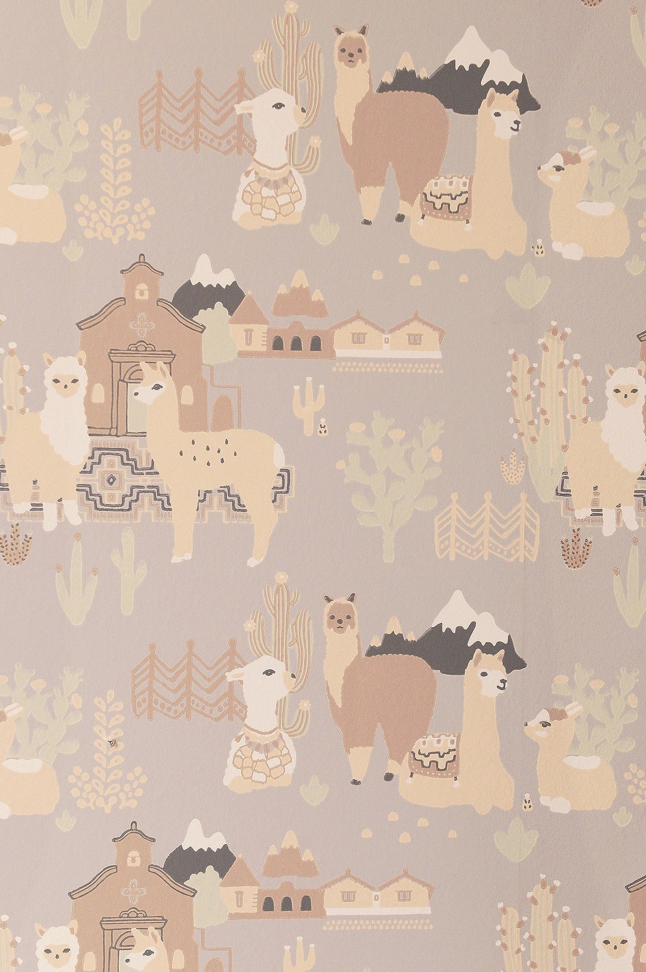 Lama Village - Soft Grey