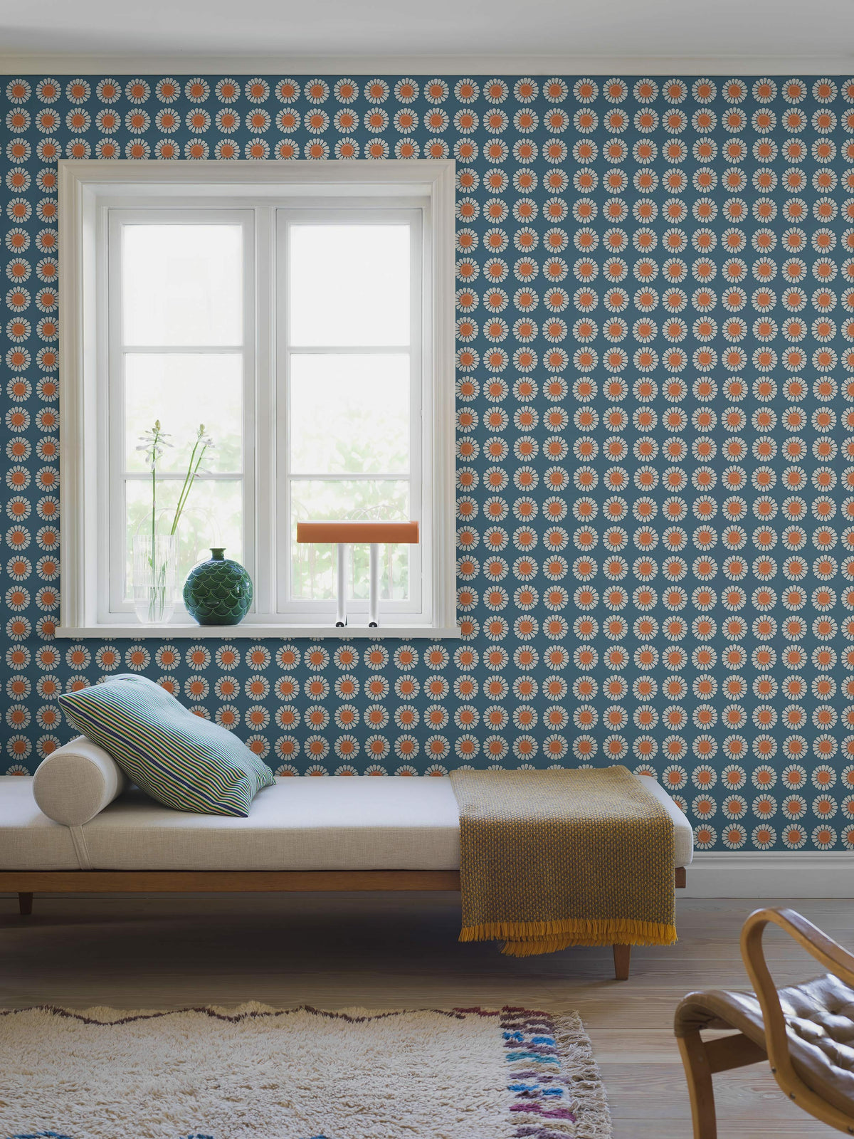 Turi Gramstad Oliver - Daisy - Blue & Orange