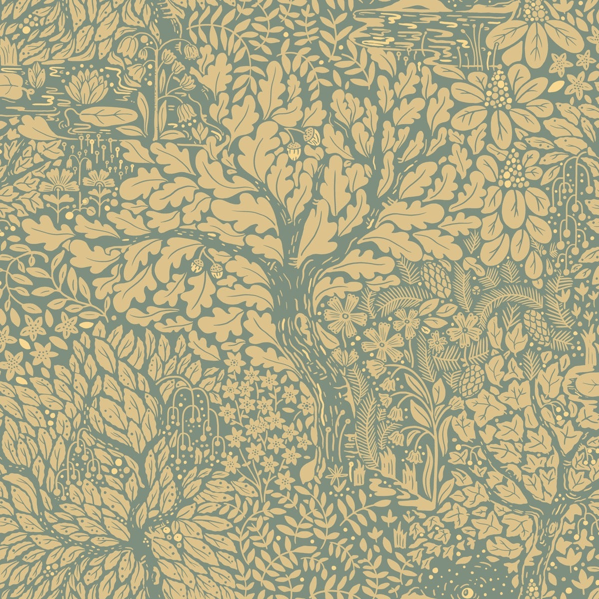 Olle - Green & Gold