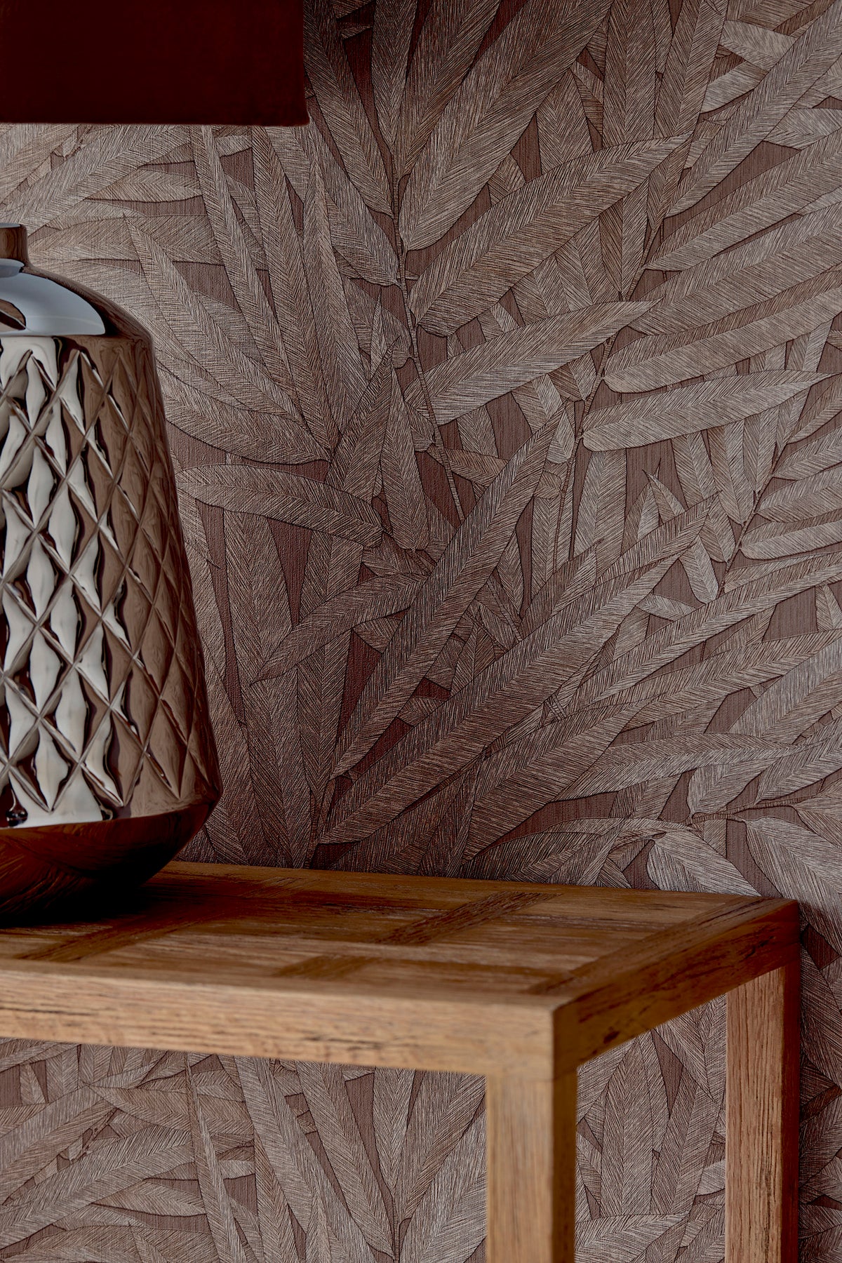 Structured Leaves - Brown