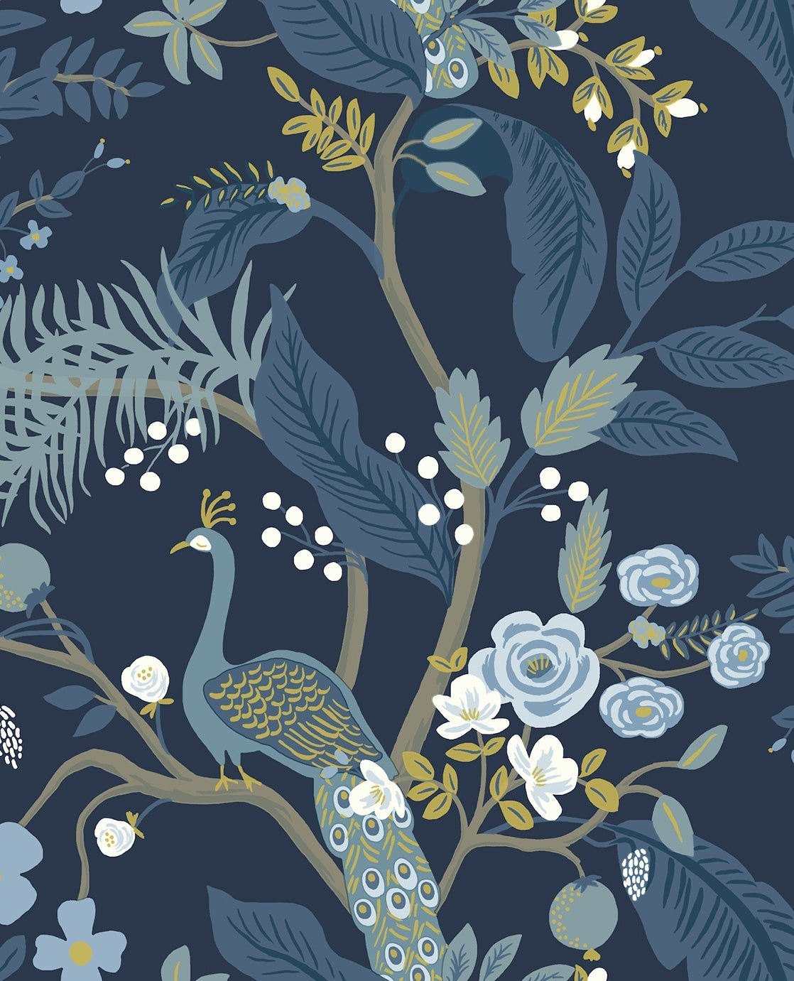 Peacock - Dark Blue