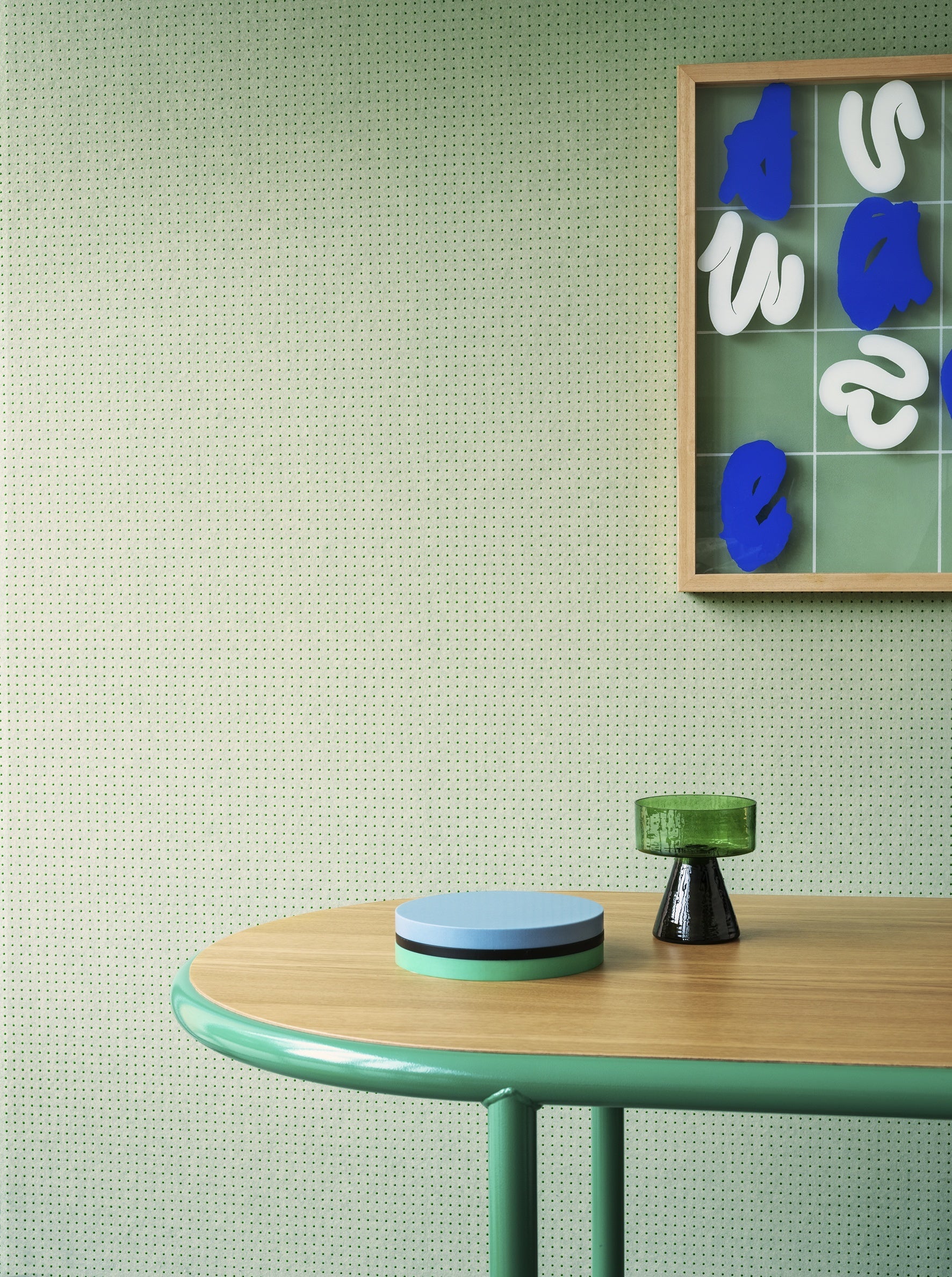 Dots - Light Green