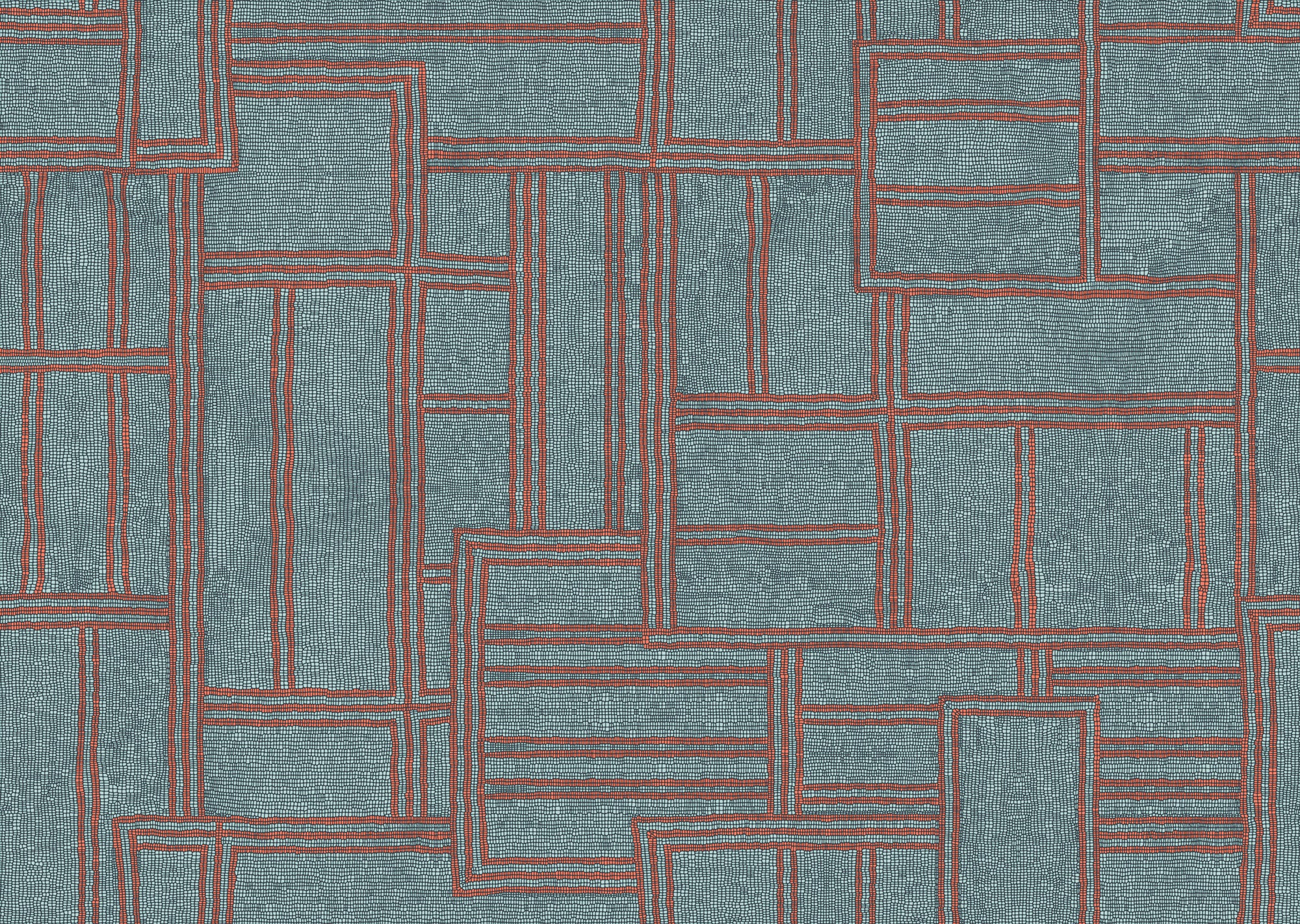 Civilia - Light Blue/Red