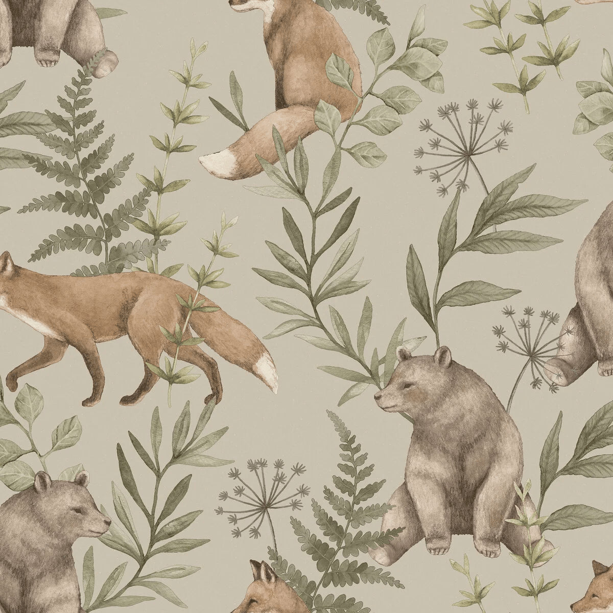 Wild Forest - Beige