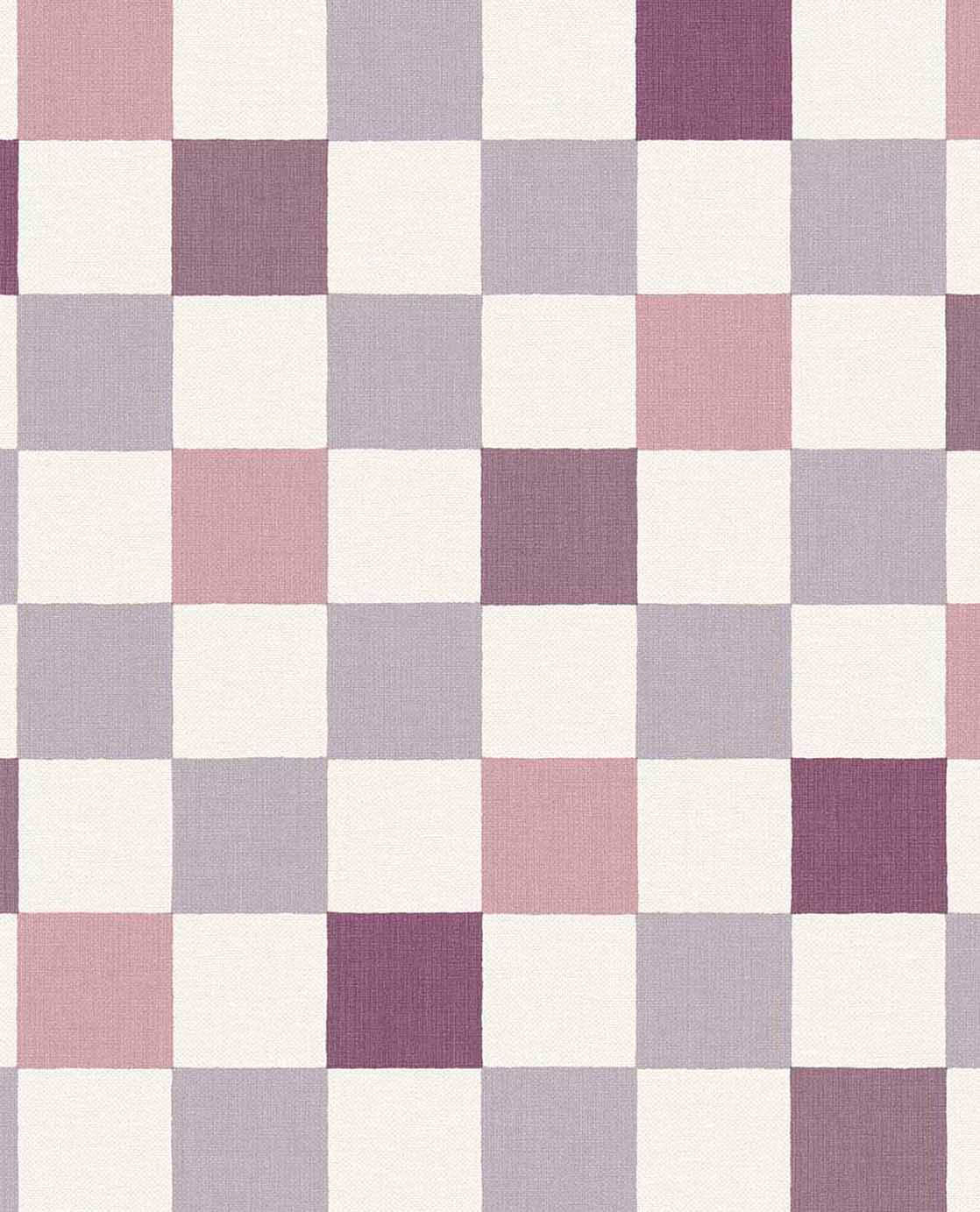 A Checkered Delight – Purple