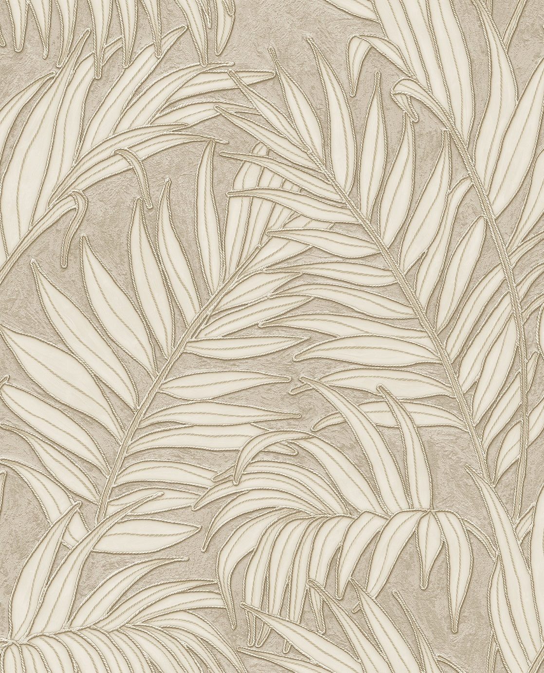 Stringed Leaves - Brown