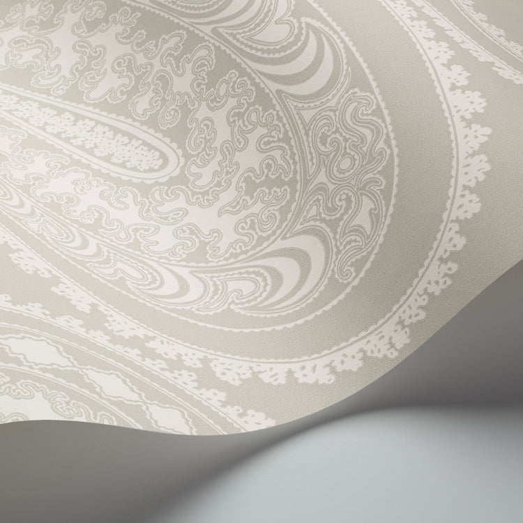 Rajapur - White on Soft Olive