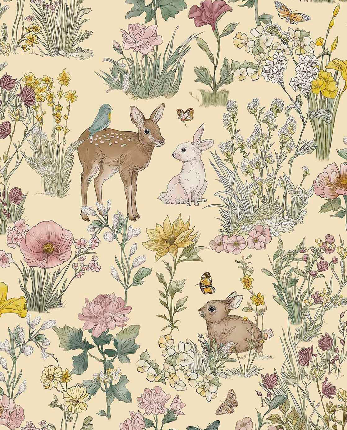 Little Meadow Friends - Yellow