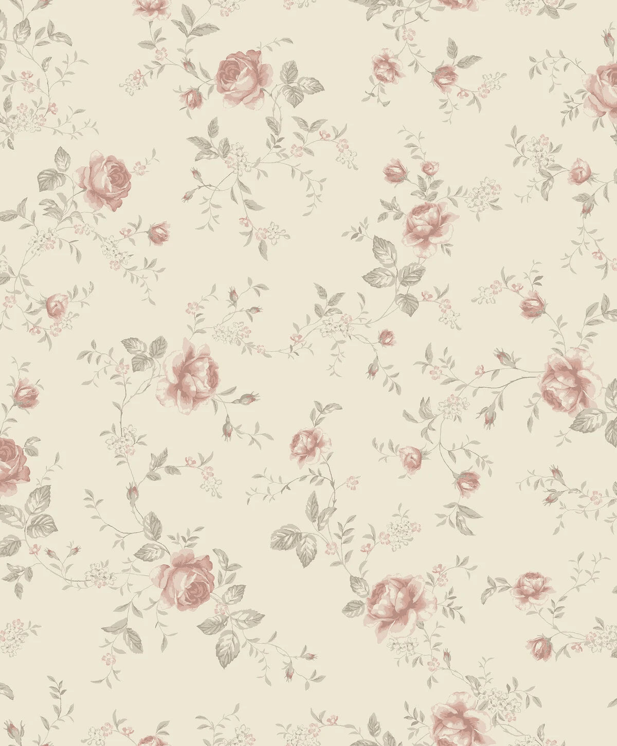 Rose Garden - Linen Beige