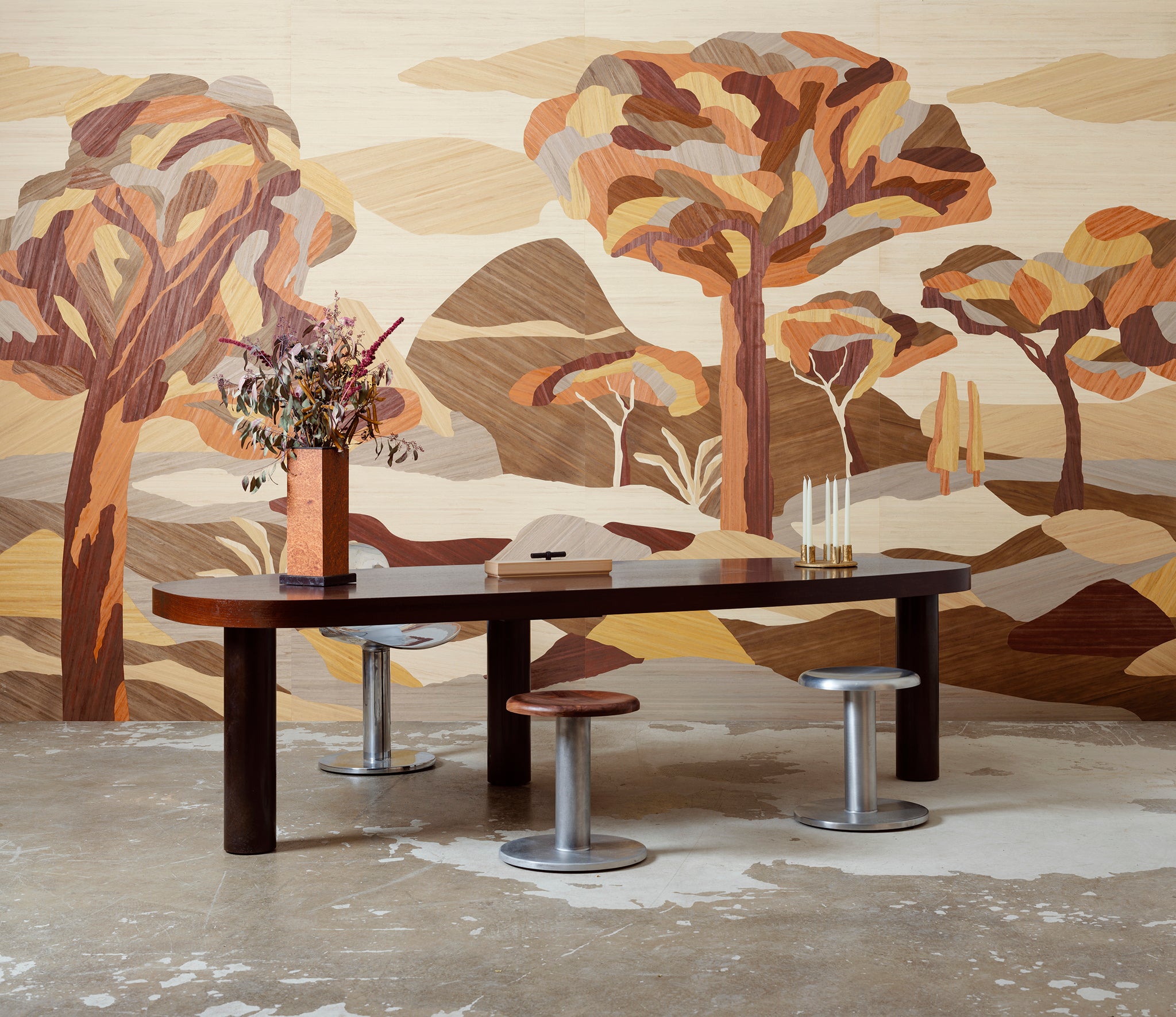 Under The Sycamore Tree - Mahogany Wood