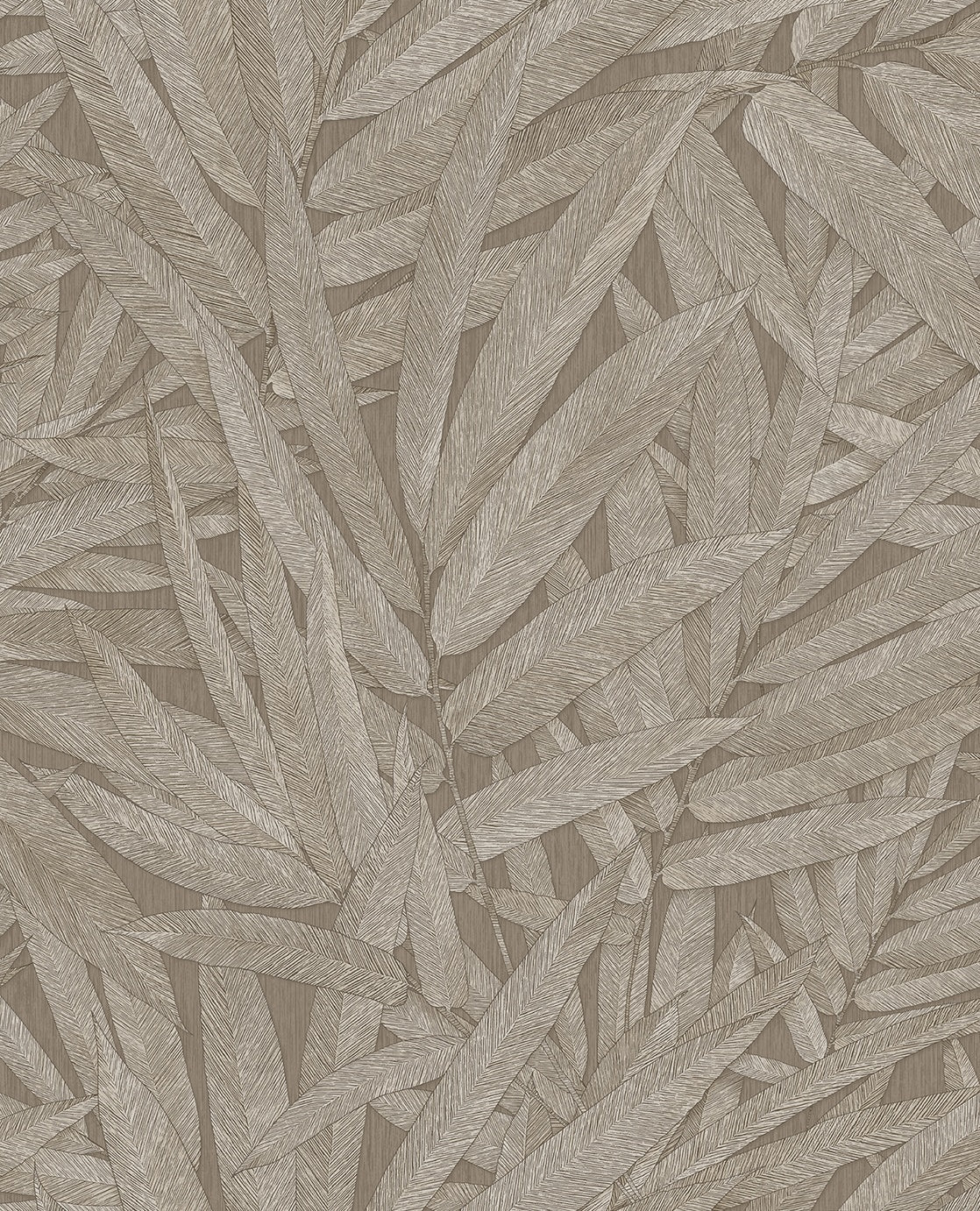 Structured Leaves - Brown