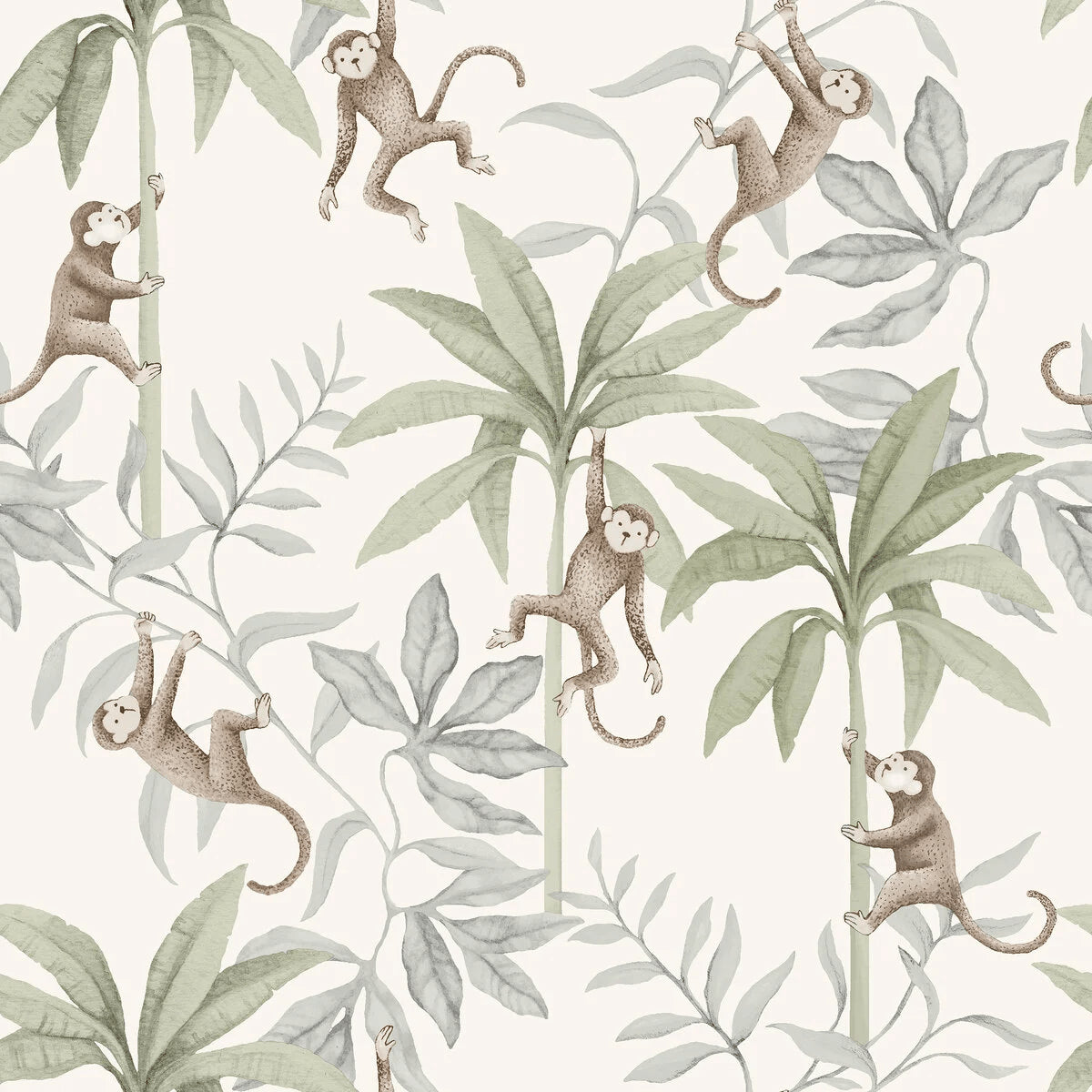 Jungle Friends - White