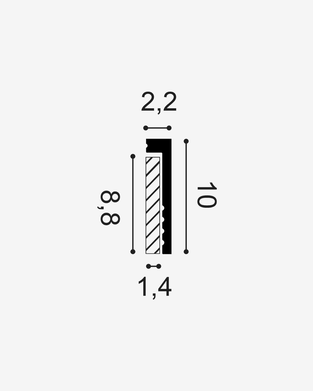 SX171 Duropolymer Fodpanel