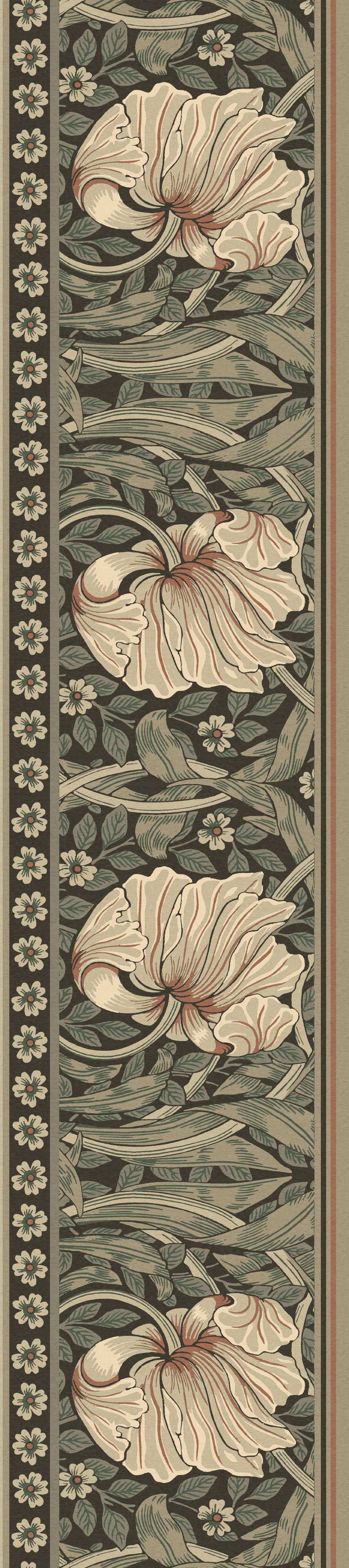Pimpernel Bård - Black & Green