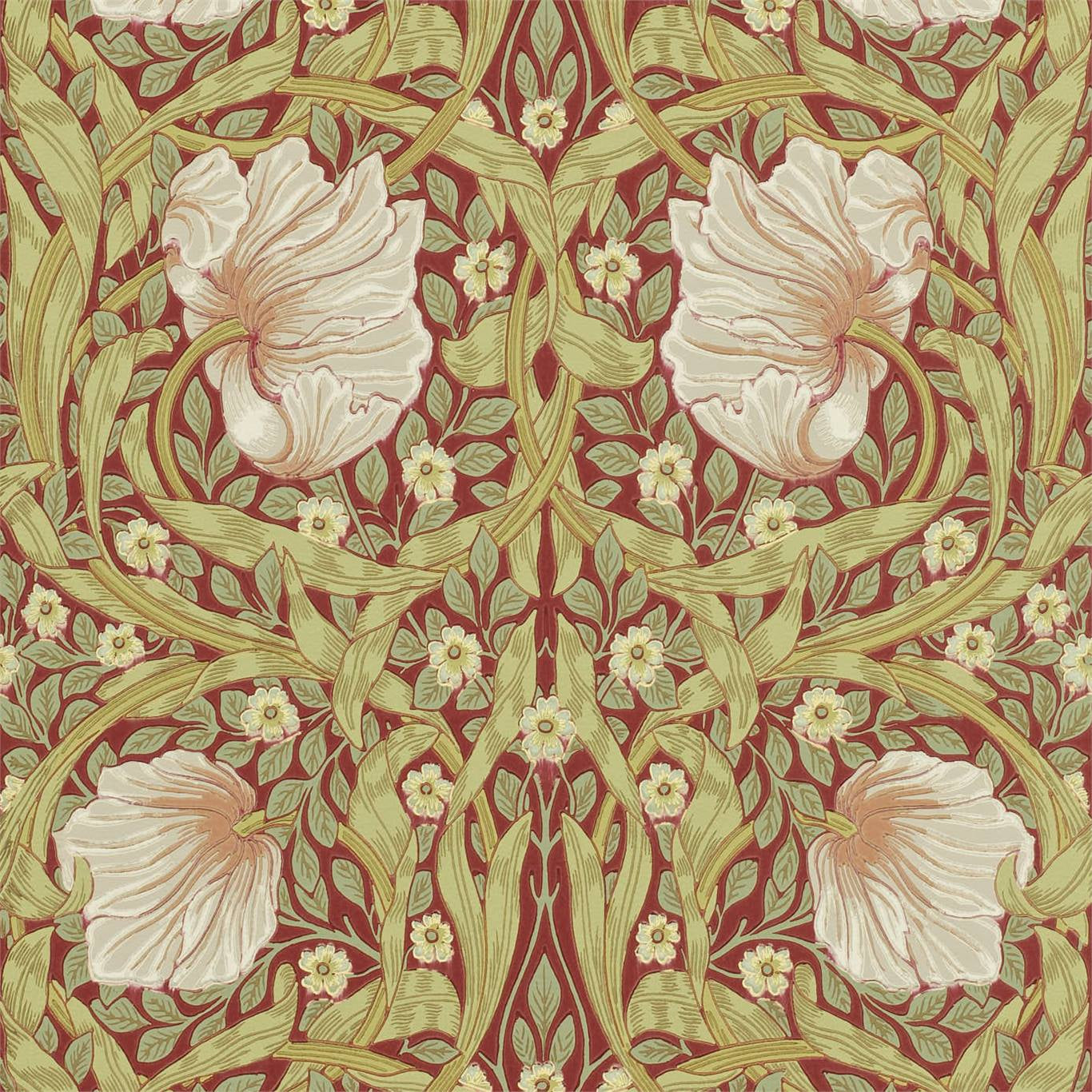 Pimpernel - Brick/Olive