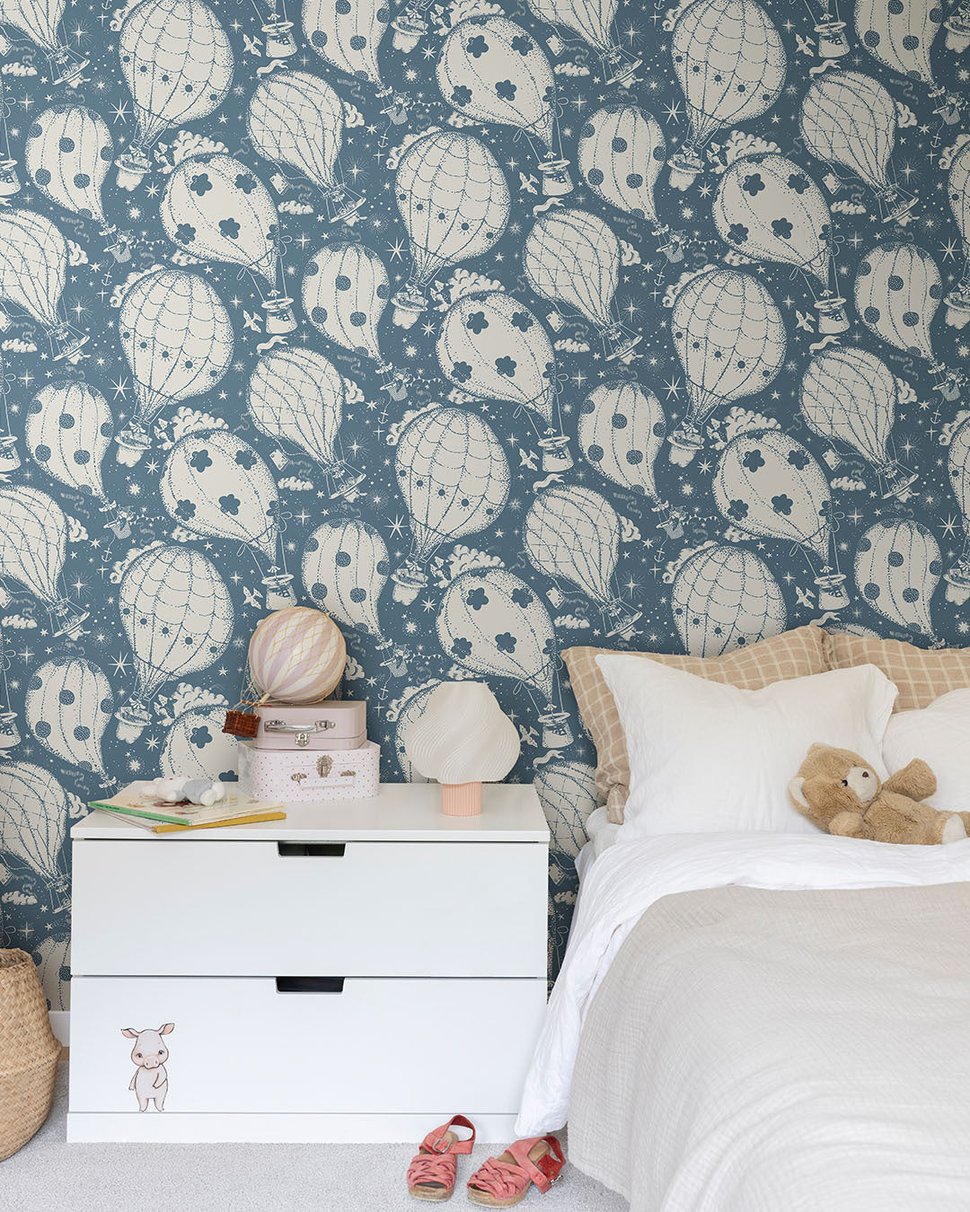 Ballongerna - Dark blue - Tapetprøve