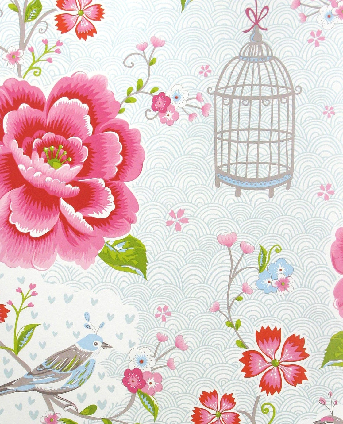 Birds in Paradise - Ecru