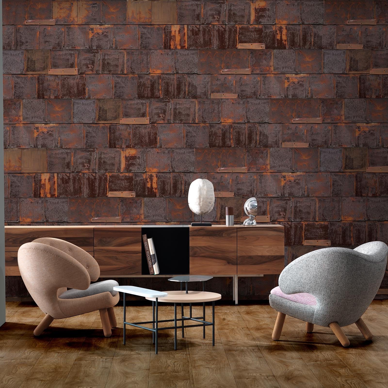 Rusted Metal - Brown
