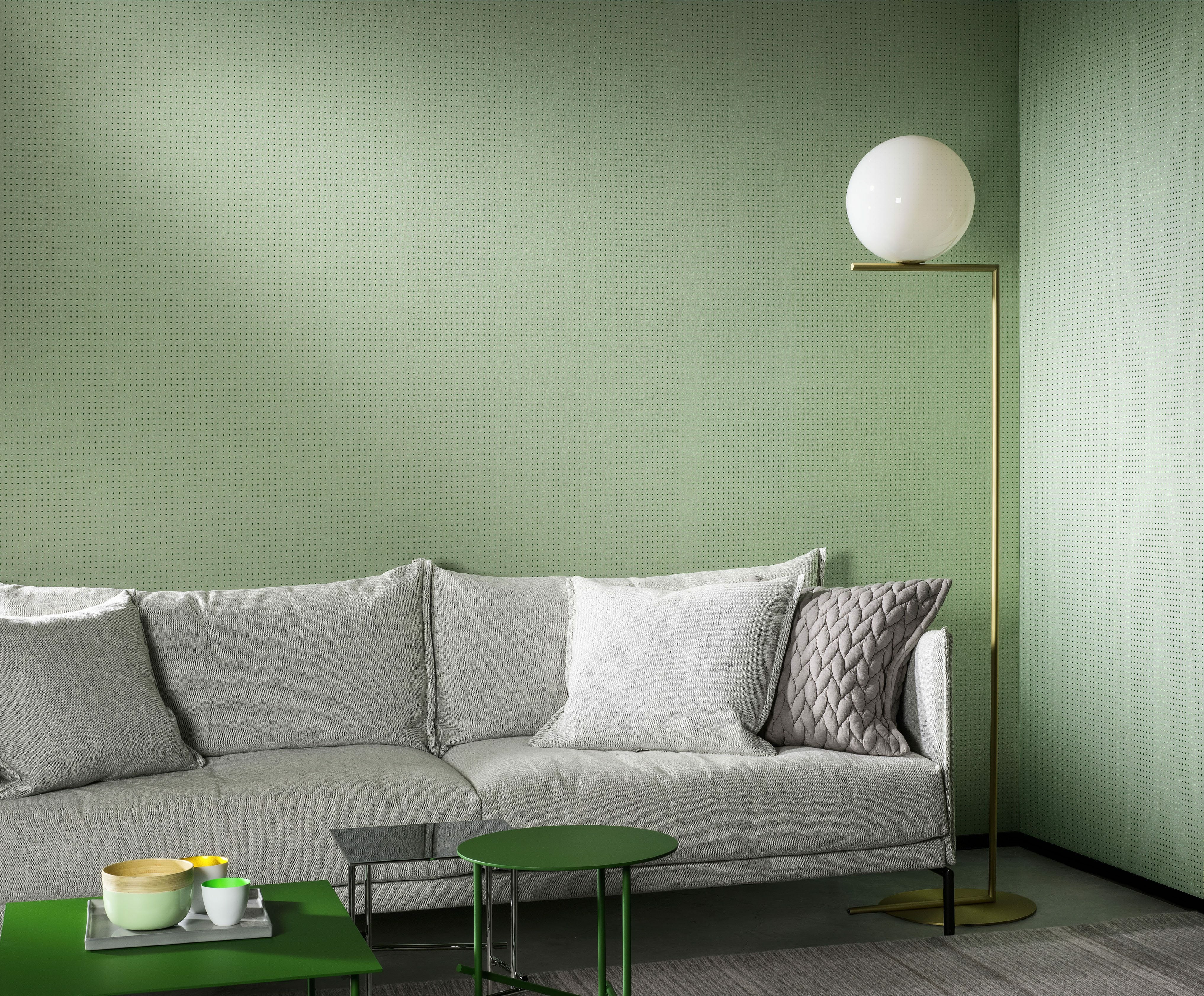 Dots - Light Green