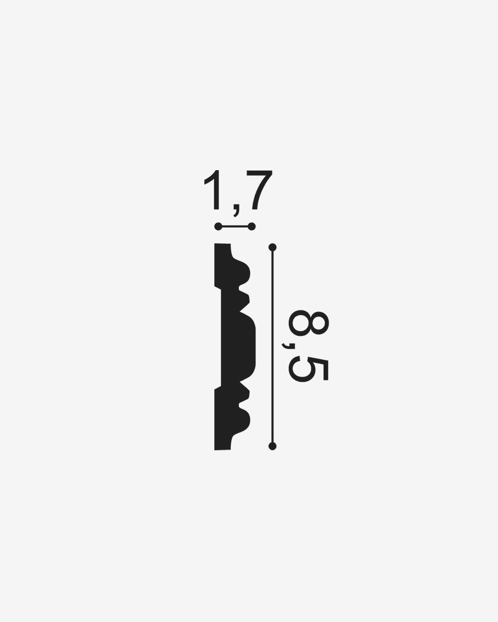P7030 Purotouch Vægliste