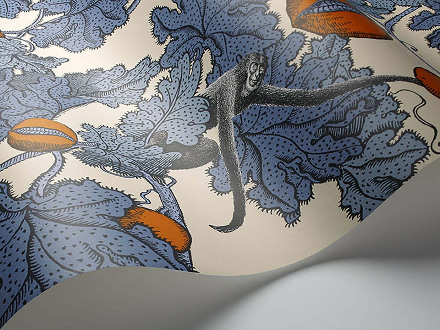 Frutto Proibito - Cerulean & Orange