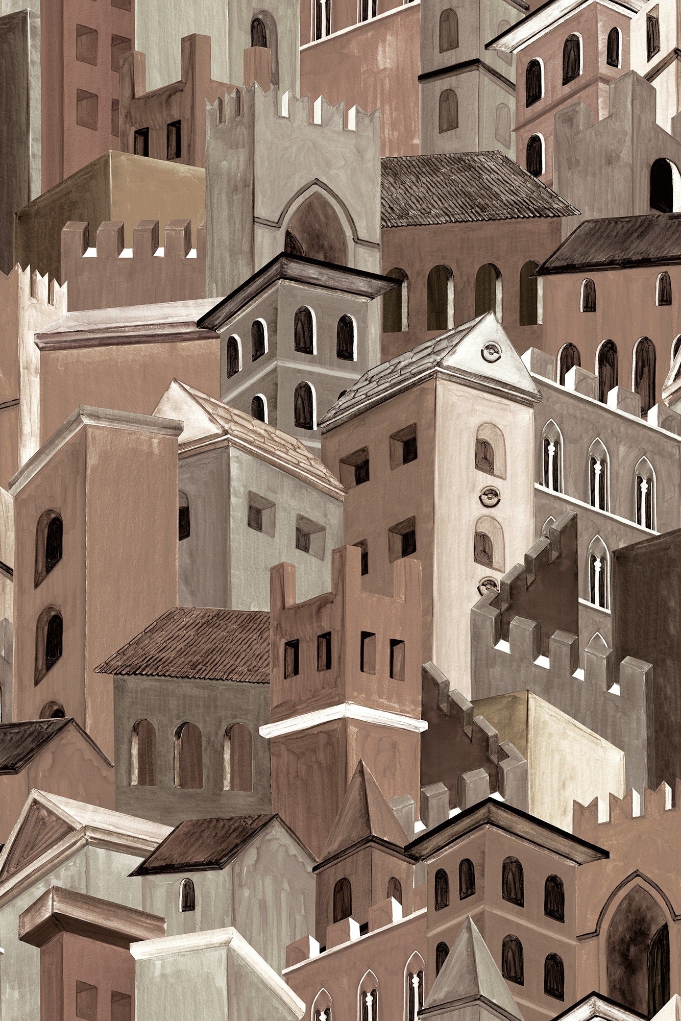 Citat di Castello - Sepia