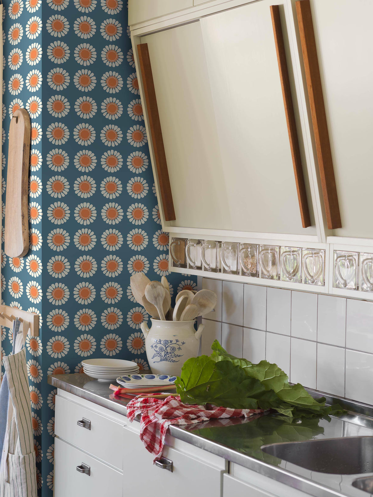 Turi Gramstad Oliver - Daisy - Blue & Orange