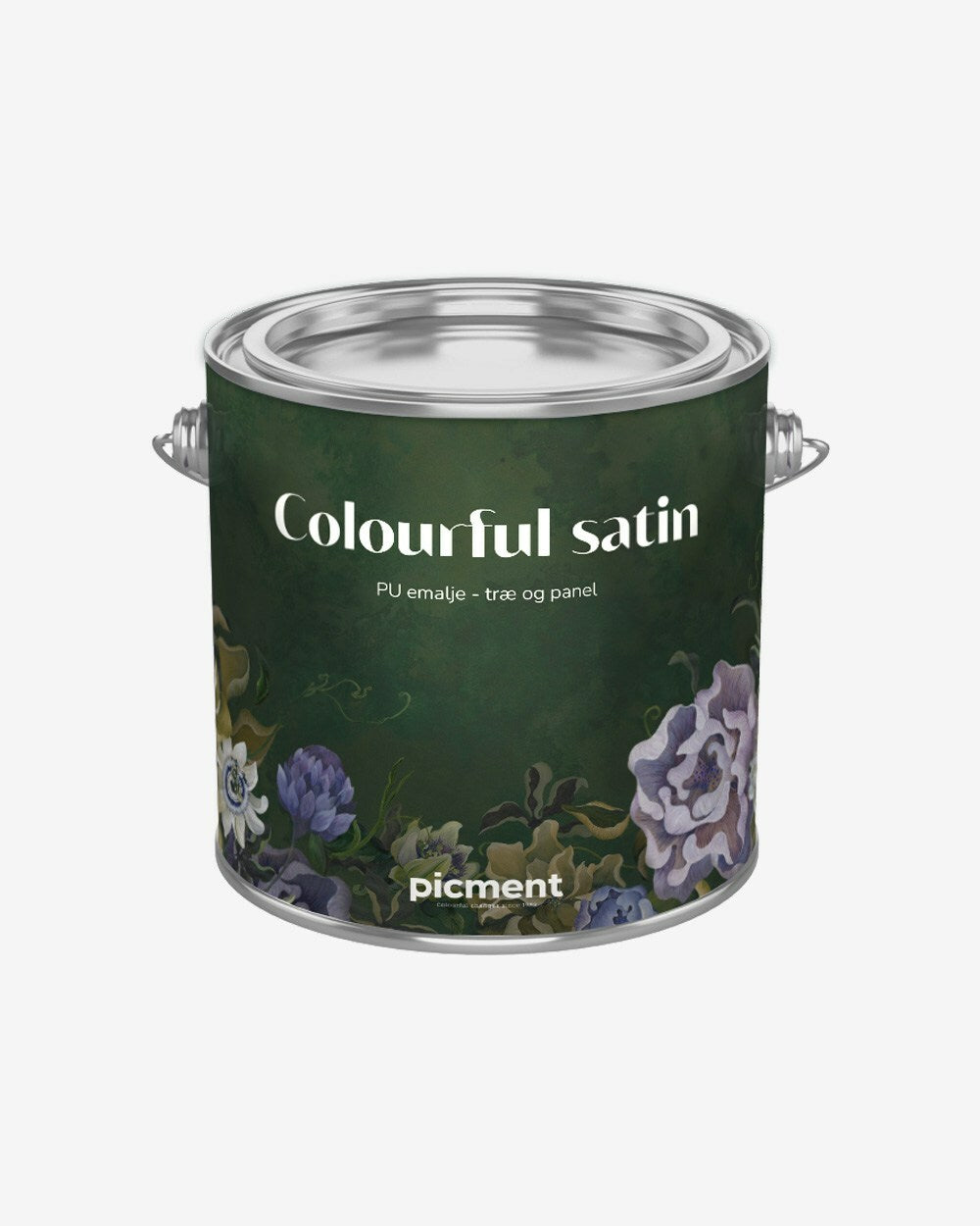 Colourful satin