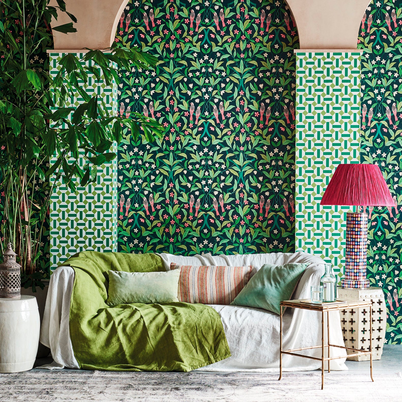 Jasmine & Serin Symphony - Rose & Racing Car Green