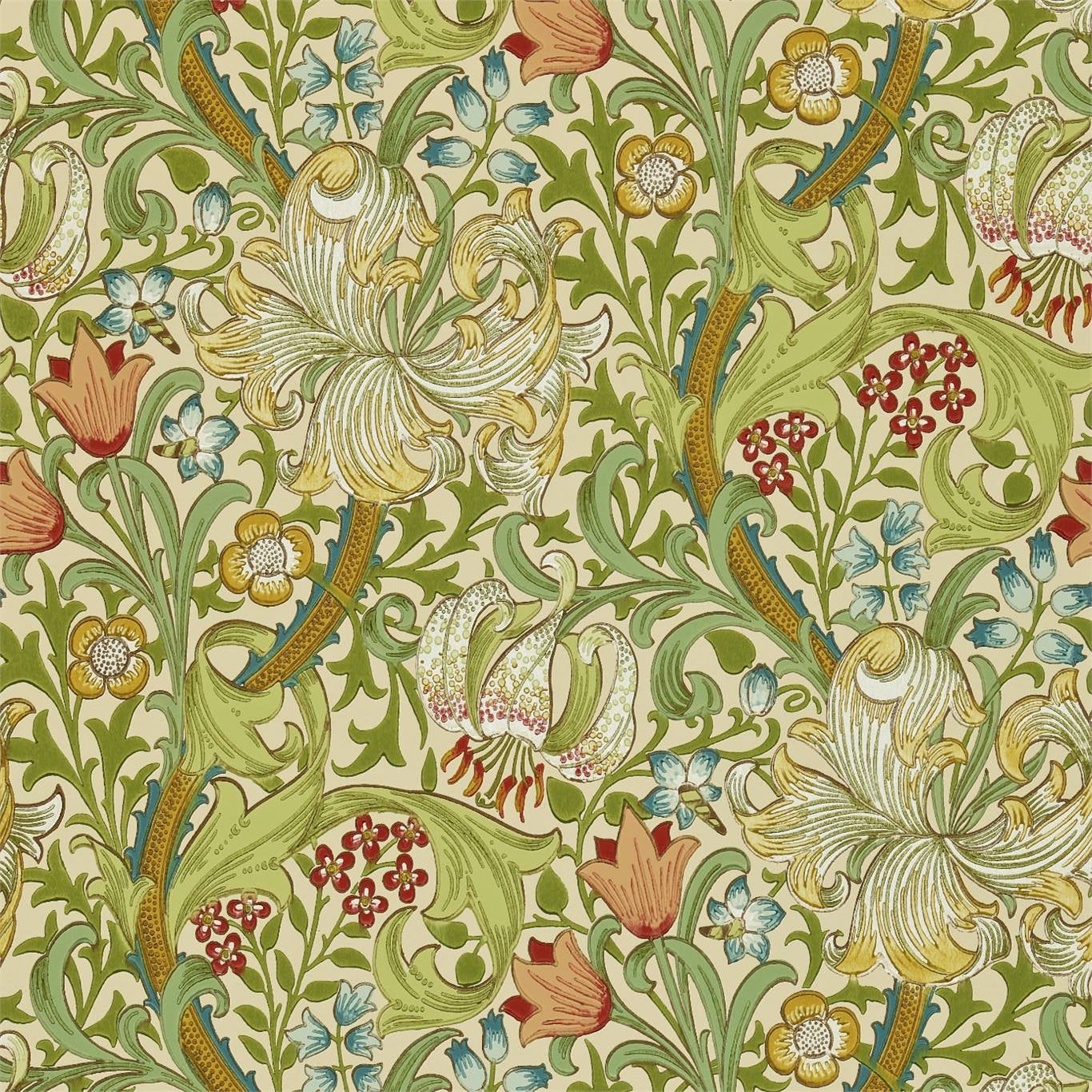 Morris & Co Tapetprøve