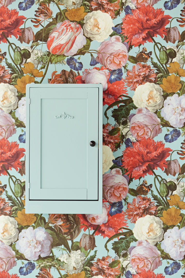 Masterpiece - Dutch Flowers - Light Blue
