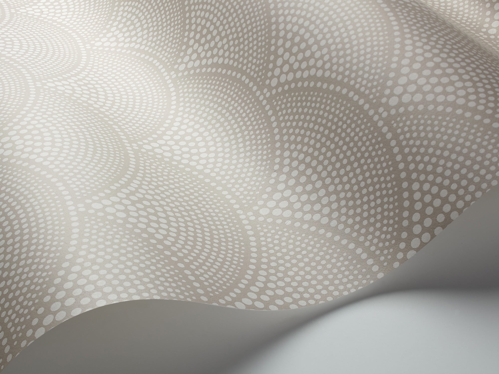 Feather Fan - Taupe