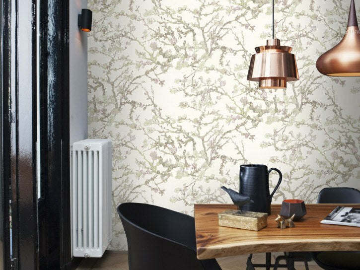 Van Gogh - Almond Blossom - White