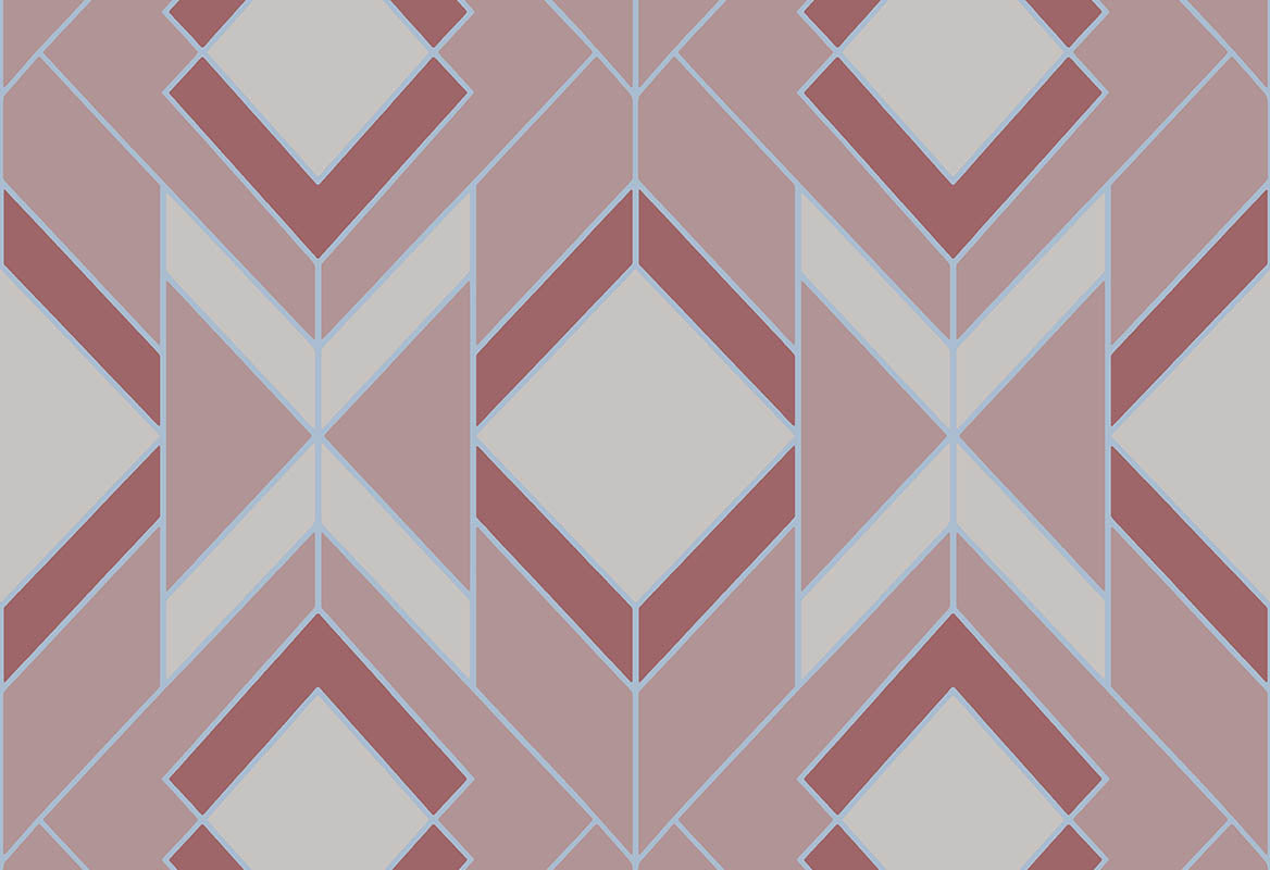Tinted Tiles - Helix - Rose
