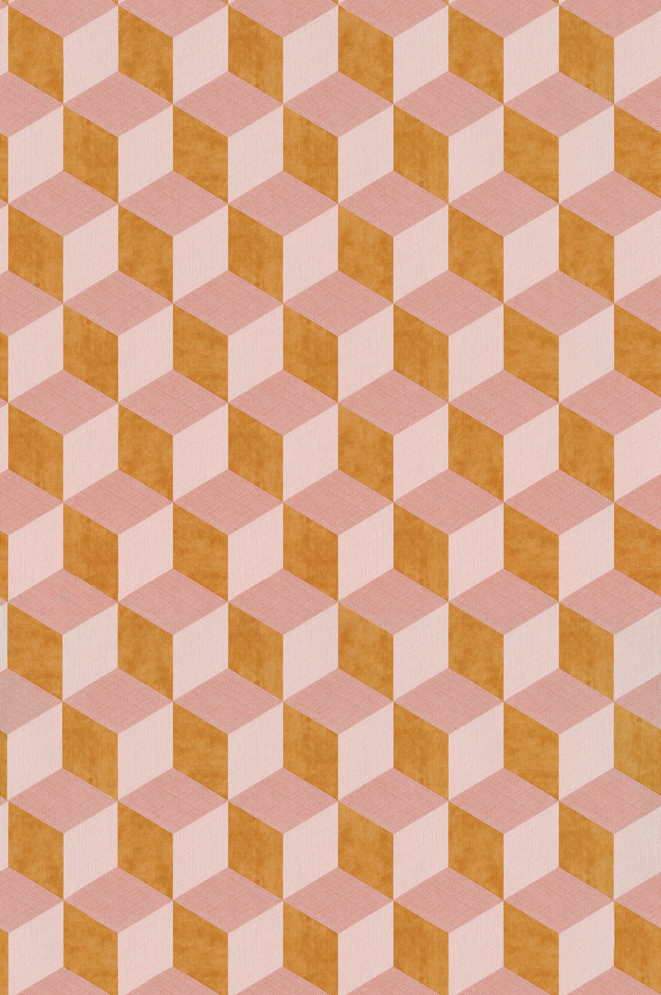 Cube - Pink & Orange