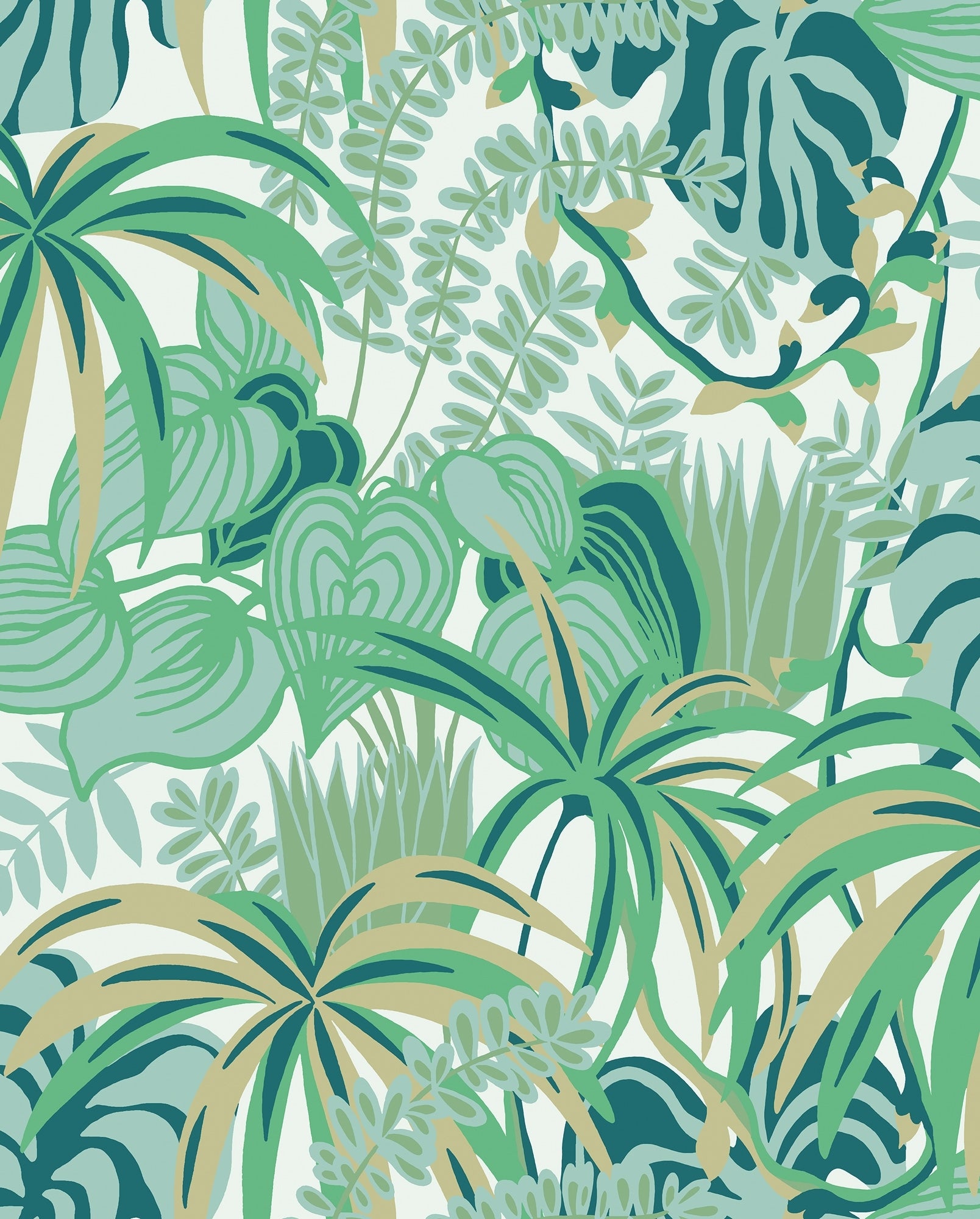 Jungle Jive - Greenery - Green