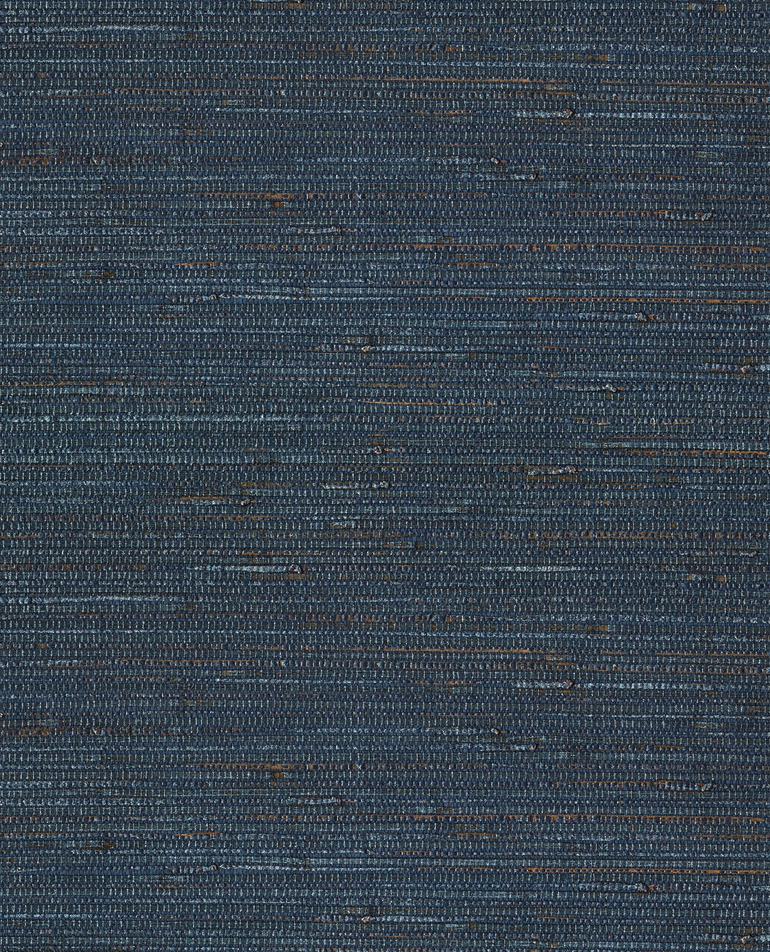 Natural Knotted Weave - Metallic Blue
