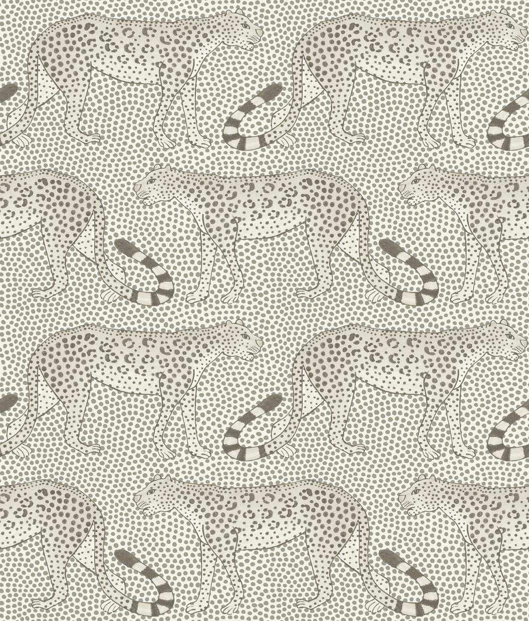 Leopard Walk - Grey