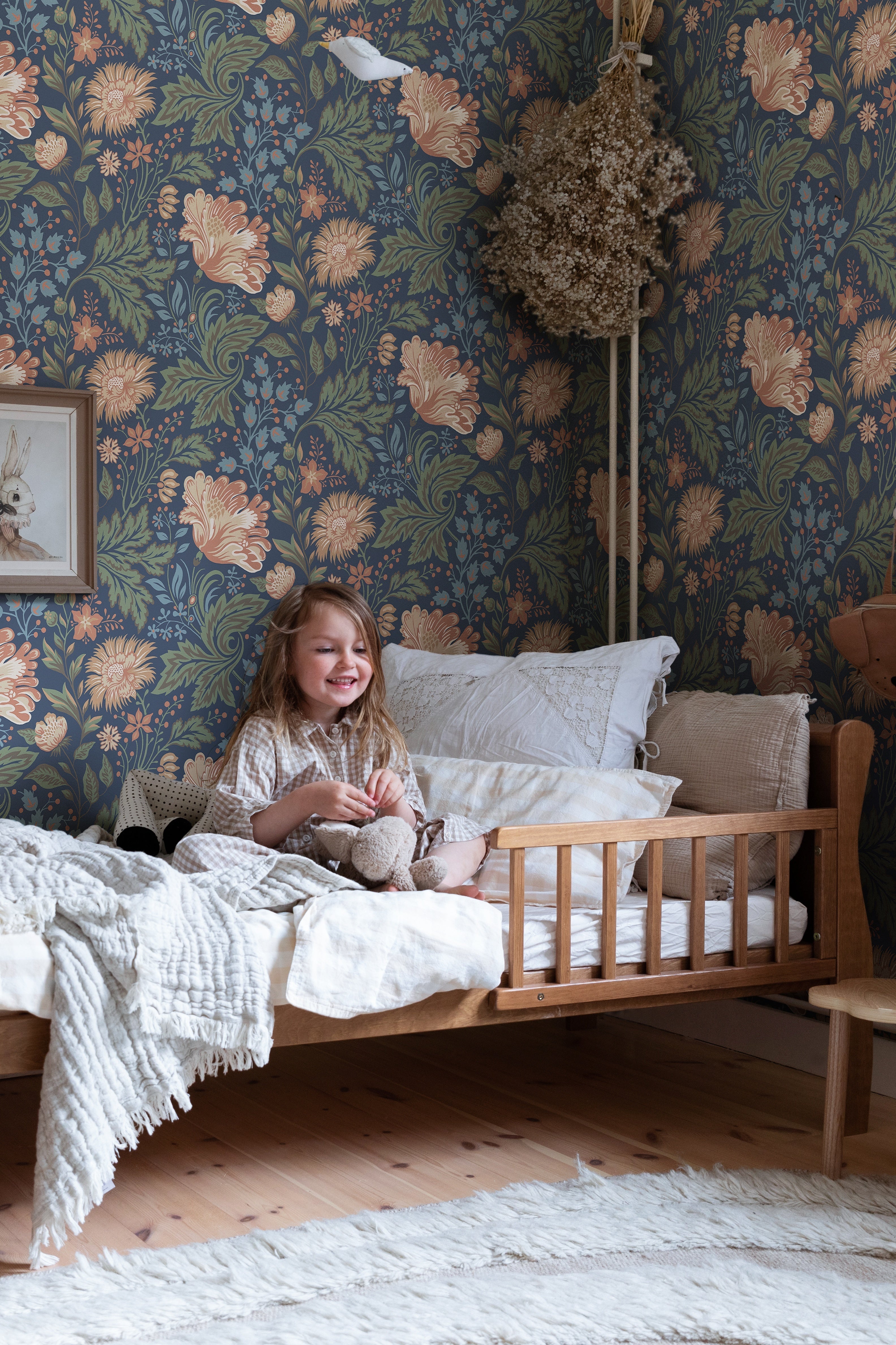 Ava - Classic Blue - Tapetprøve